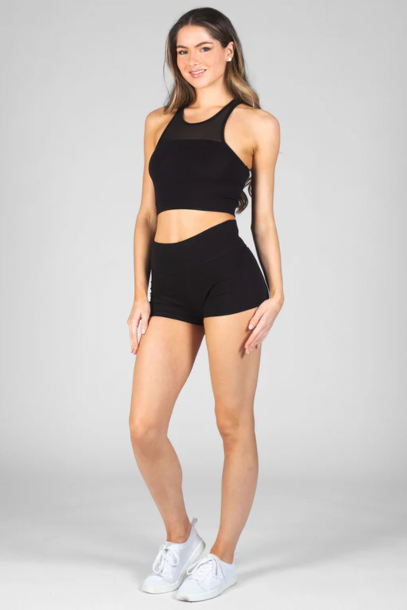 Mesh Crop Top