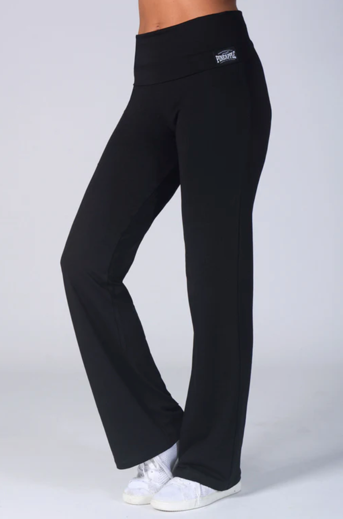 Fold Down Waist Jersey Trousers