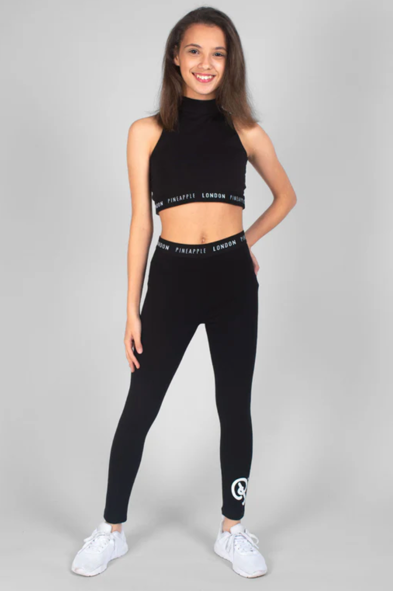 Barbarella Turtle Neck Sleeveless Crop Top