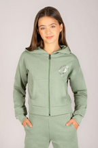 Logo Zip Hoodie