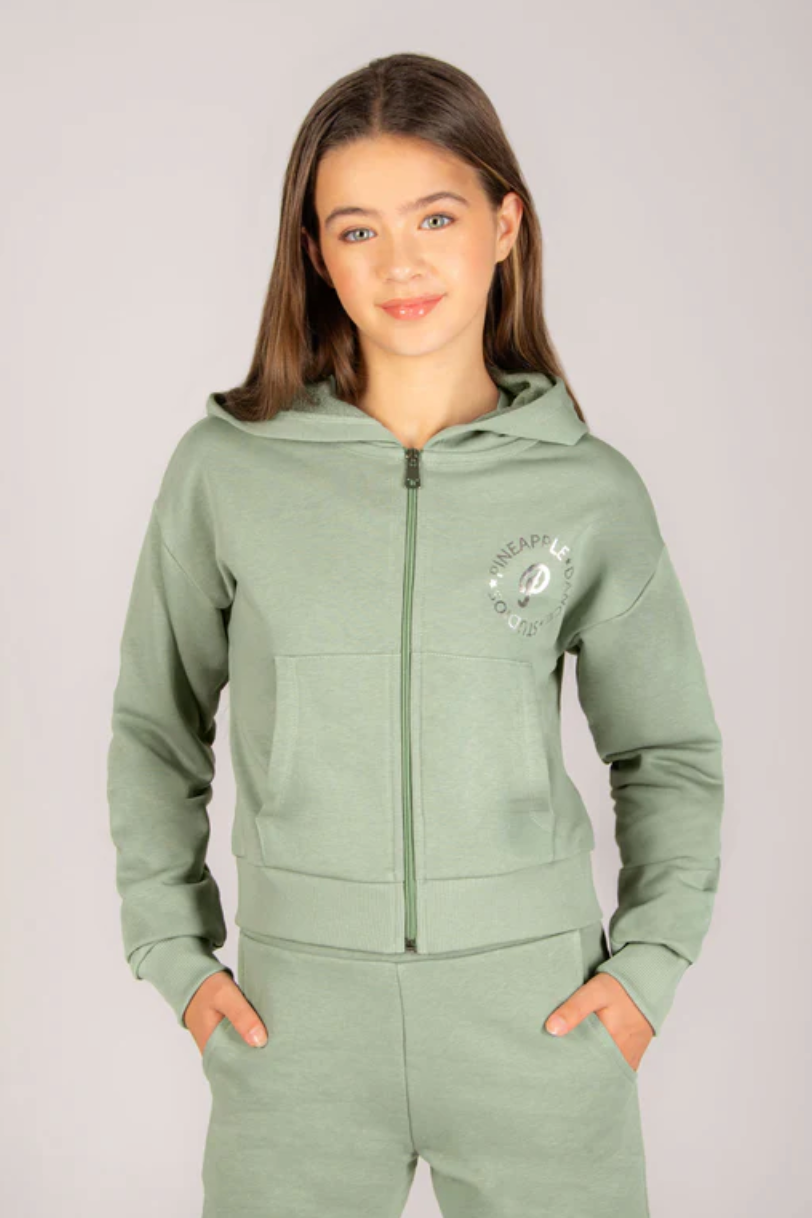 Logo Zip Hoodie