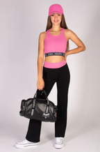 Tape Hem Midi Crop Top