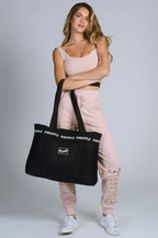 Mesh Tote Bag With Pocket
