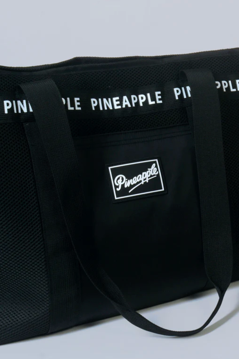 Mesh Tote Bag With Pocket