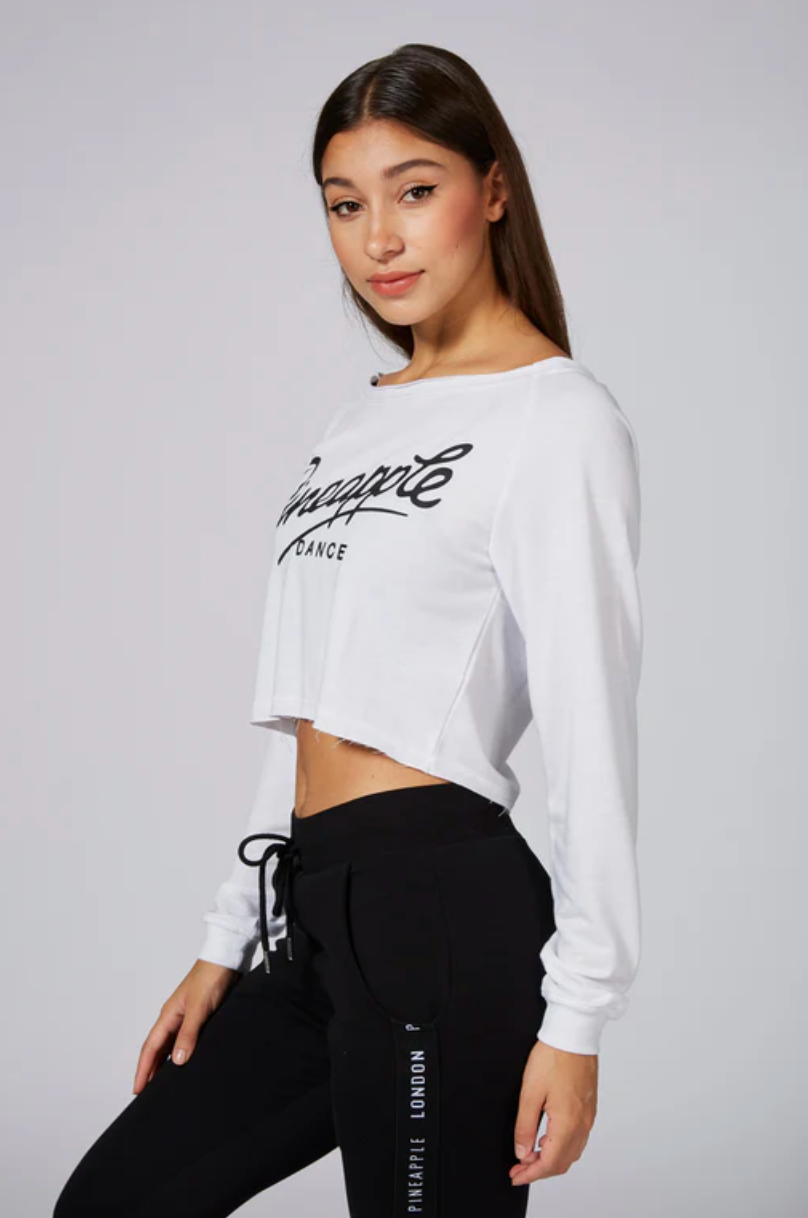 Crop Retro Off Shoulder Top